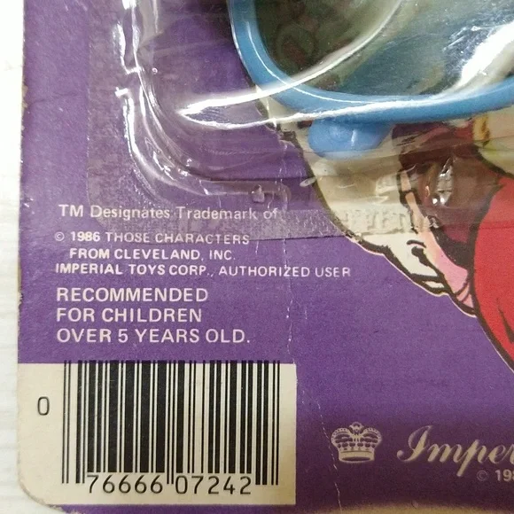 Vintage RARE 1986 Madballs "Screamin' Meemie" Sunglasses - Picture 3 of 4